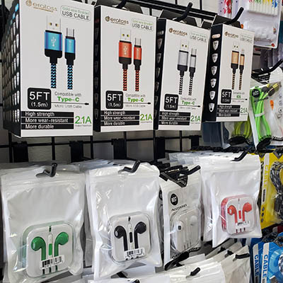 car chargers head phones for sale