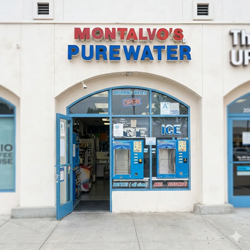 Montalvo's Pure Water Palmdale Storefront on Tierra Subida Ave